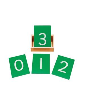 Montessori  Sandpaper Numbers