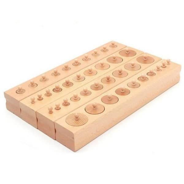 Cylinder Blocks for Montessori