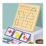 Geo Board Math and Shape Learning Toy