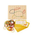 Mini Geo Board Educational Toy