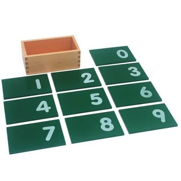 Montessori Sandpaper Numbers
