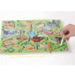 Magnetic Maze – City Game Educational Toy