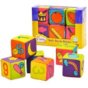 Soft Cloth Blocks for Toddlers