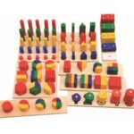 8 Pcs Geometry Shape Learning Blocks