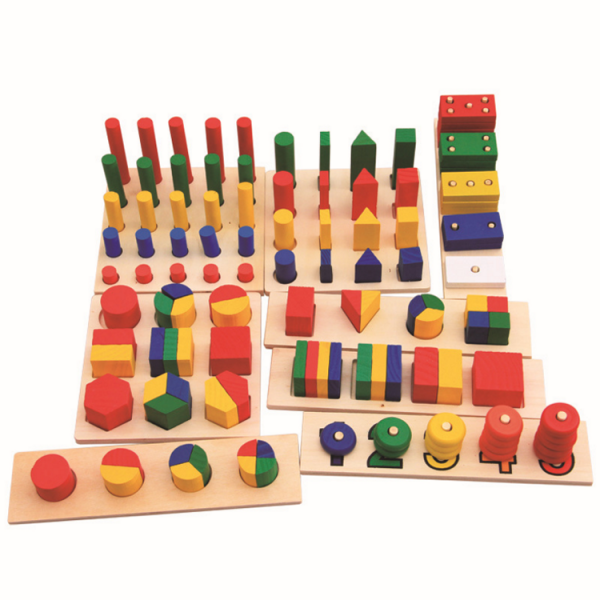 8 Pcs GEometry Shapes Learning Toy