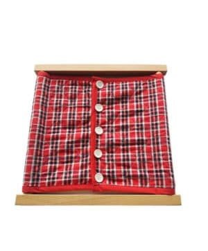Dressing Frame - Small Button - Pattern Cloth