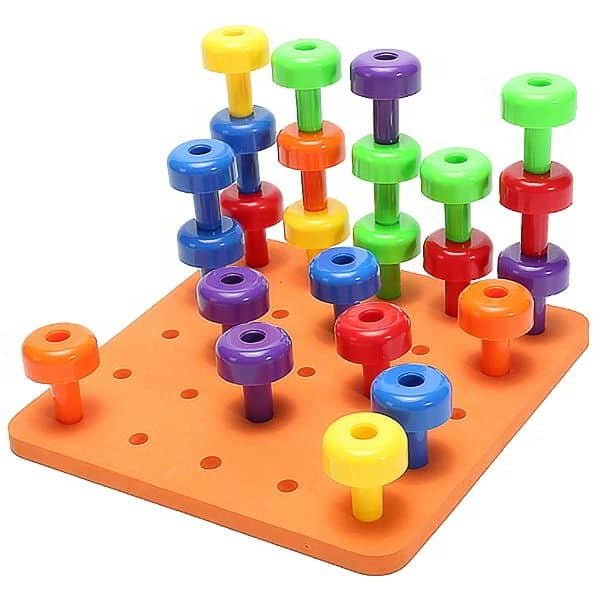 Peg Board - Activity Based Cognitive Development Toys for Kids