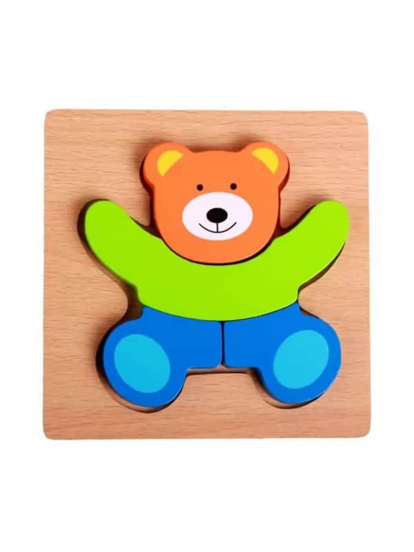 Toddler Puzzle - Bear Educational Toy