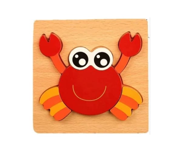 Toddler Puzzle - Crab