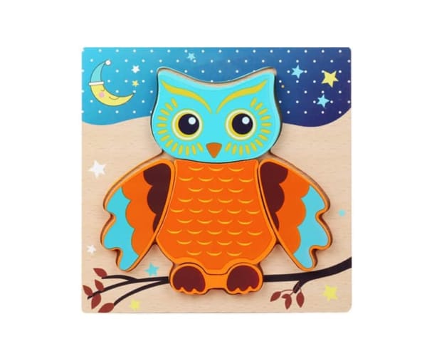 Toddler Puzzle - Owl