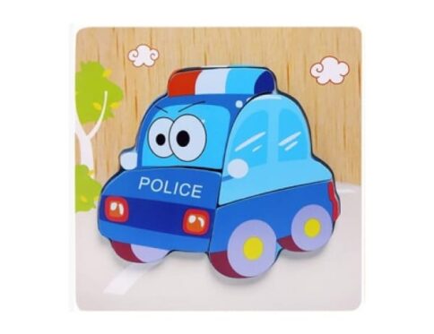 Toddler Puzzle - Police Car