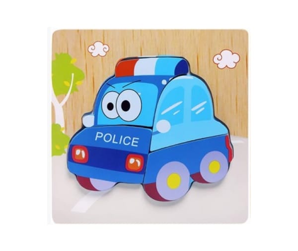 Toddler Puzzle - Police Car