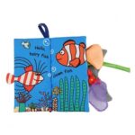 Washable Fabric Book - Ocean Tails Book