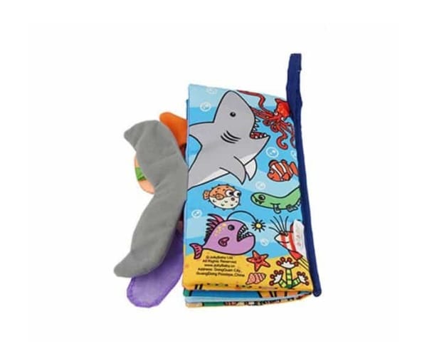 Washable Fabric Book - Ocean Tails Book - Edutoys