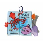 Washable Fabric Book - Ocean Tails Cloth Book