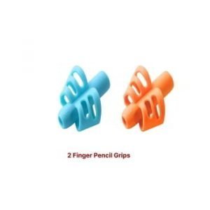 Finger Pencil Grip to Correct Pencil Holdings - 2 Finger Silicone Grips
