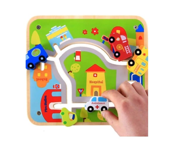 City Rail Tracking Board Educational Toy