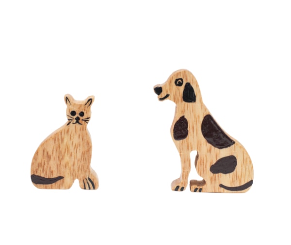 Farm Animals Set - Cat and Dog