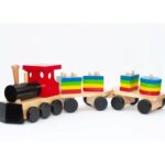 Shape Sorting Train - Educational Toy - Coloured