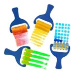 Sponge Roller Brush Set - Art Designs