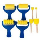 Sponge Roller Brush Set - Designs