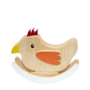 Wooden Happy Hen Rocker