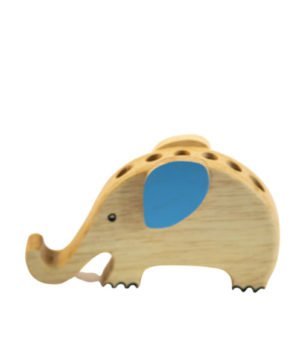 Pencil Holder - Blue Elephant
