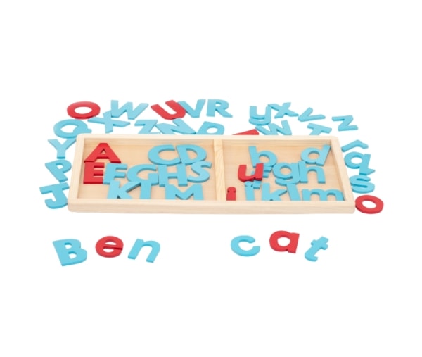 Wooden English Alphabet Letters