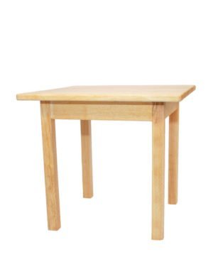 Nursery  Table - Wood Finish 24inch by 24inch