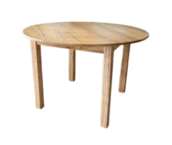 Nursery Table - Wood Finish - Round - Diameter 30 Inch