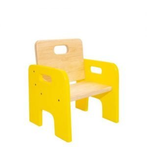 Toddler Chair - BlueToddler Chair - Yellow and Wood 1