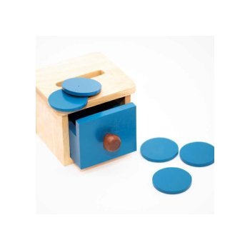 Toddler Toys - Wooden Coin Box