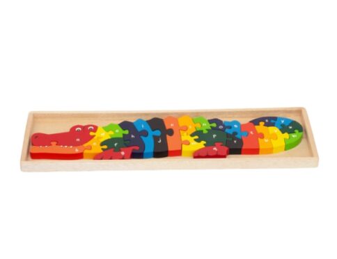 Aligator English Alphabet Puzzle Set