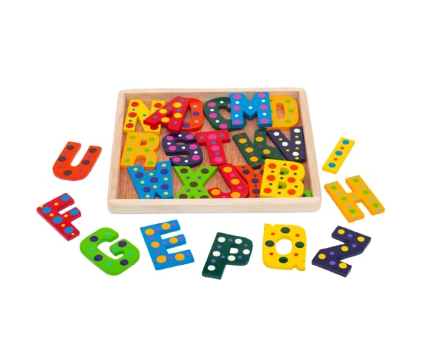 Alphabet Upper Case - Coloured