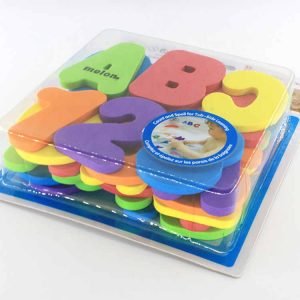 Alphabet and Numbers Bath Toy