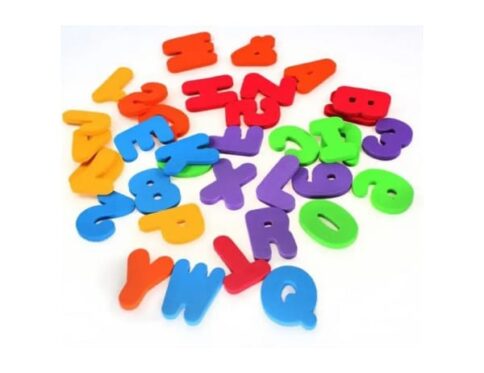 Alphabet-and-Numbers-Bath-Toy - Soft Toy