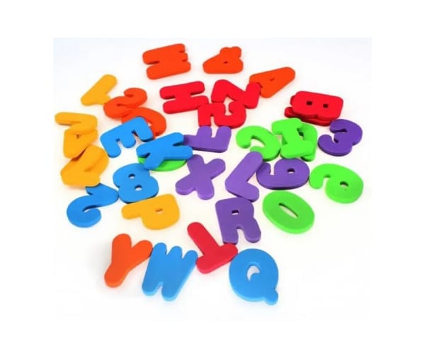 Alphabet-and-Numbers-Bath-Toy - Soft Toy