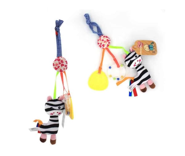 Crib Hanging Rattle – Zebra