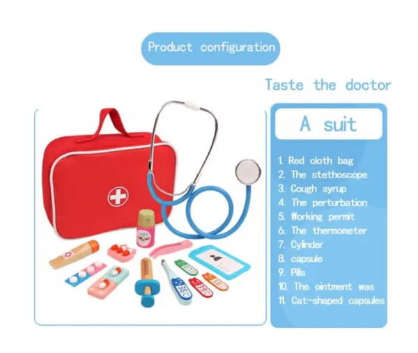 Doctor Medical Kit Pretend Play Set