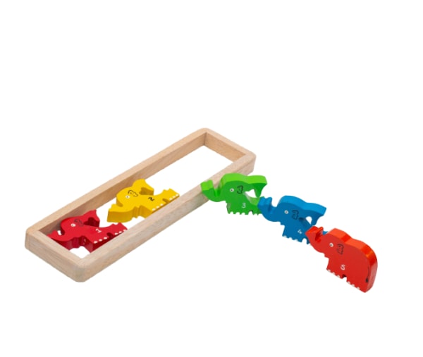 Elephants in a Row - Early Learning Puzzle