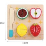 Fruits Cutting Board - Educational Toy