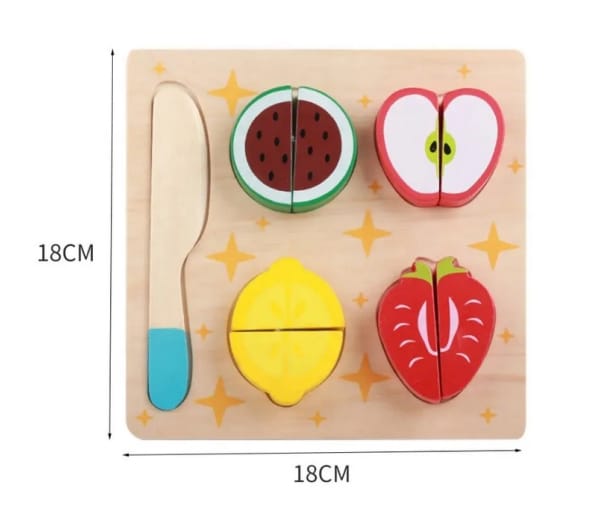 Fruits Cutting Board - Educational Toy