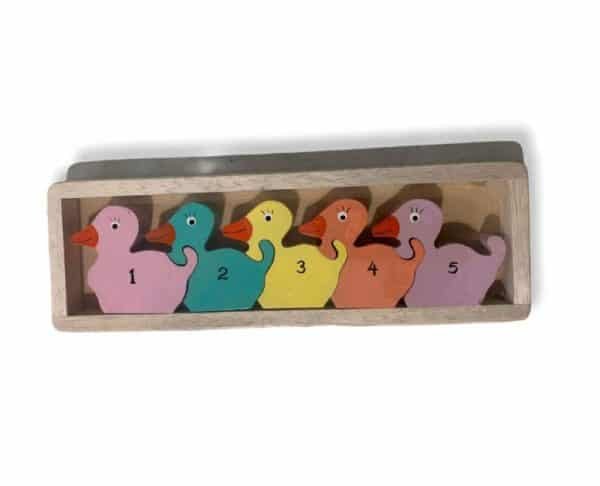 Jigsaw Puzzle - Duck - 1-5 Counting