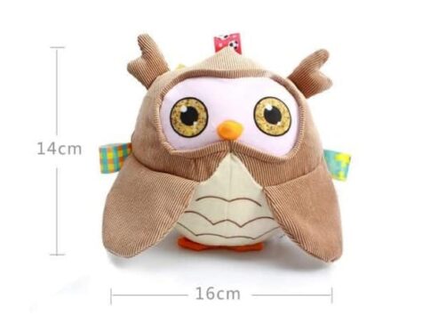 Rattle Ball – Owl Newborn Soft Toy