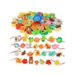 Wooden Threading-Beads Wooden Lacing Toy