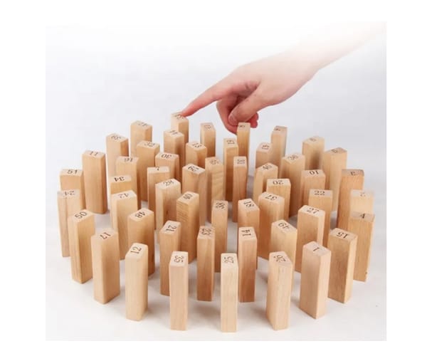 Wooden Jenga Set – 51 Pcs Toy