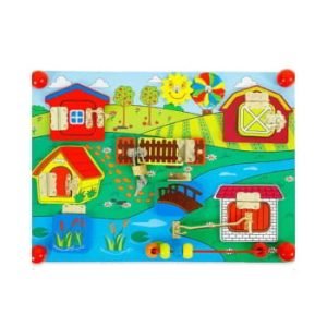 Activity Busy Board Farm– Locks and Latches - Activity for Kids