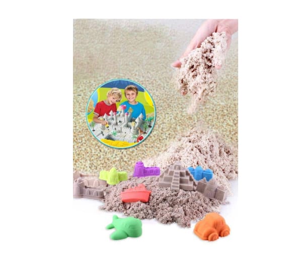 Kinetic Play Sand With Molds - Outdoor Activity