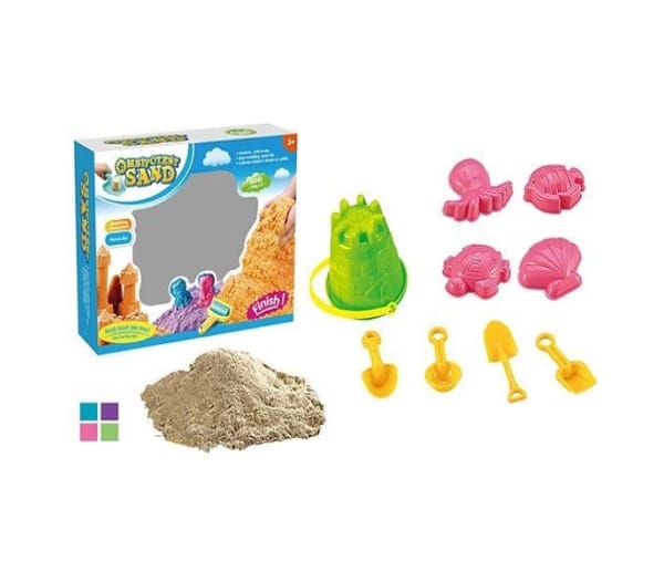 Kinetic Play Sand With Molds - Small