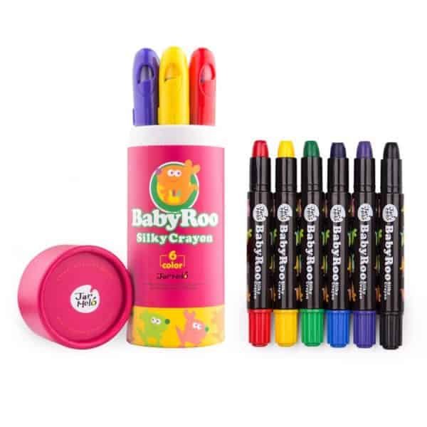 Silky Crayons - 6 Colours